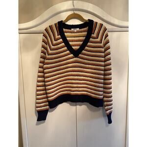 Lagenlook Madewell Chunky Cotton Sweater Medium